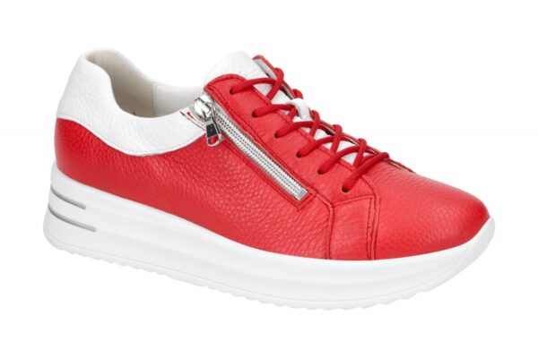 Waldl?ufer H 755006 299 938 rot - bequeme Halbschuhe f?r Damen