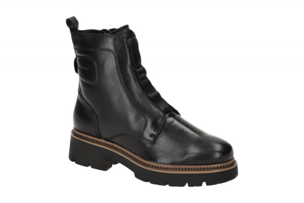 Tamaris Stiefelette Boots schwarz Leder 1-25420-43