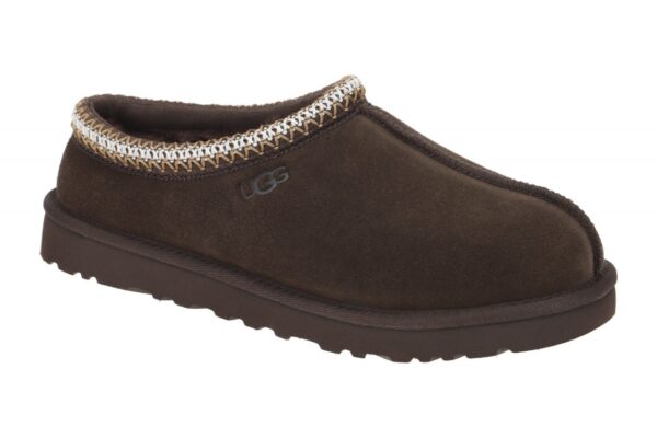 UGG TASMAN 5950 DDC dunkel-braun - bequeme Slipper f?r Herren