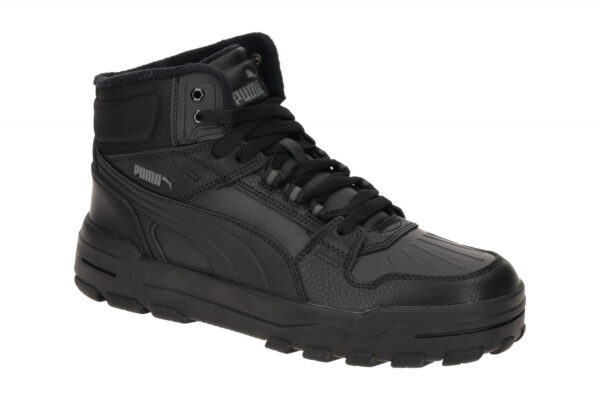 Puma REBOUND ABRUPT WTR 398697 03 schwarz - Mid Cut Sneakers f?r Herren