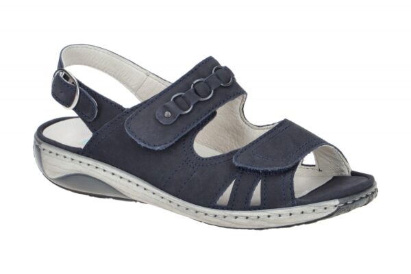 Waldl?ufer GARDA 210004 191 217 dunkel-blau - Sandalette f?r Damen