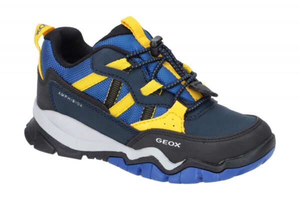 Geox MONTRACK BOY ABX J26HBB 0FUCEC0335 blau - Kinderschuhe Jungen