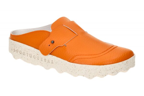 Asportuguesas COLE L P018213009 orange - bequeme Pantolette f?r Damen