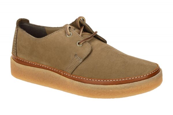 Clarks CLARKWOOD LOW 26176868 7 olive - bequeme Halbschuhe f?r Herren