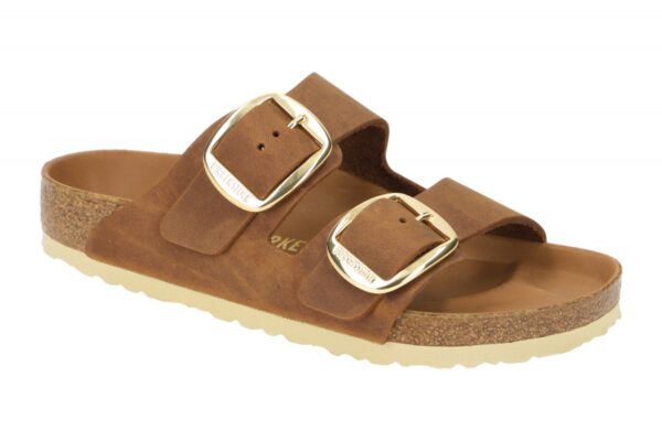 Birkenstock ARIZONA BIG BUCKLE 1011072 braun - Pantolette f?r Damen