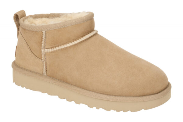 UGG CLASSIC ULTRA MINI 1116109 SAN beige - Winterstiefel f?r Damen