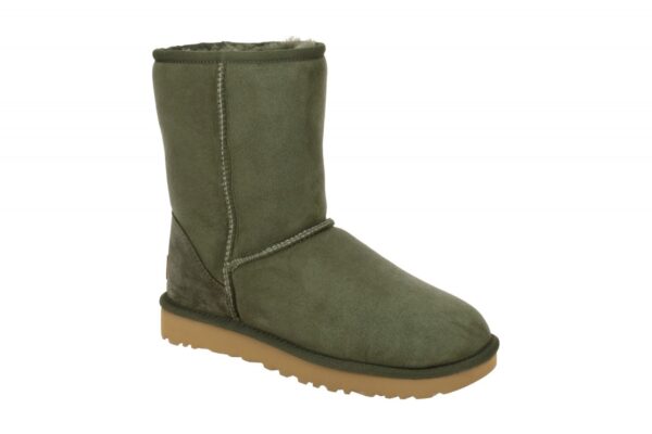 UGG CLASSIC SHORT II 1016223 FRSN gr?n - Winterstiefel f?r Damen