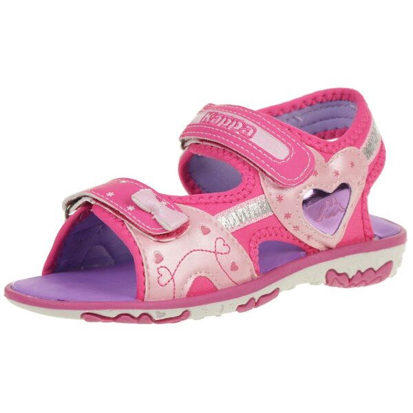 Kappa Mädchen Kinder Riemchensandalen 260539K pink/purple