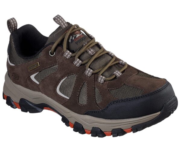 Skechers Men USA SELMEN REVANO Outdoor Wanderschuhe Trekking 66276 Braun