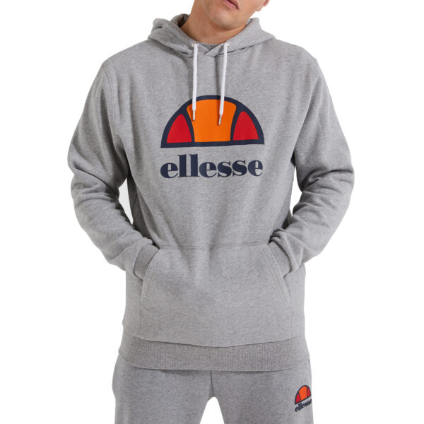 Ellesse Dahryl OH Hoody Herren Sweatshirt SXG12737 grau