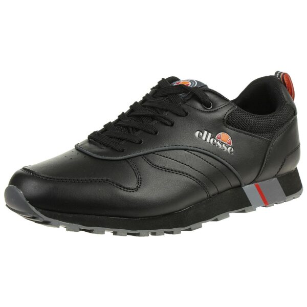 Ellesse Dion Black Herren Freizeit Sneaker Turnschuhe schwarz