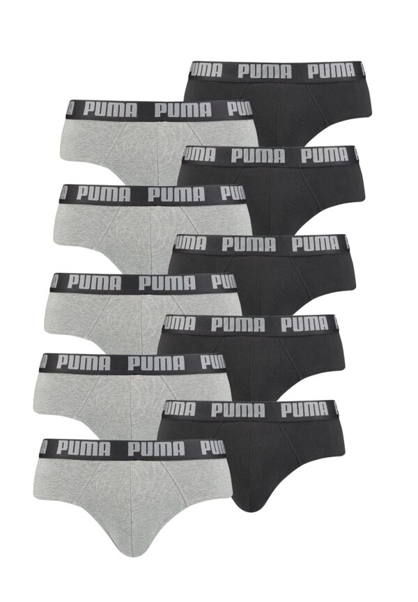 Puma Basic Brief Men Herren Unterhose Pant Unterwäsche 10er Pack