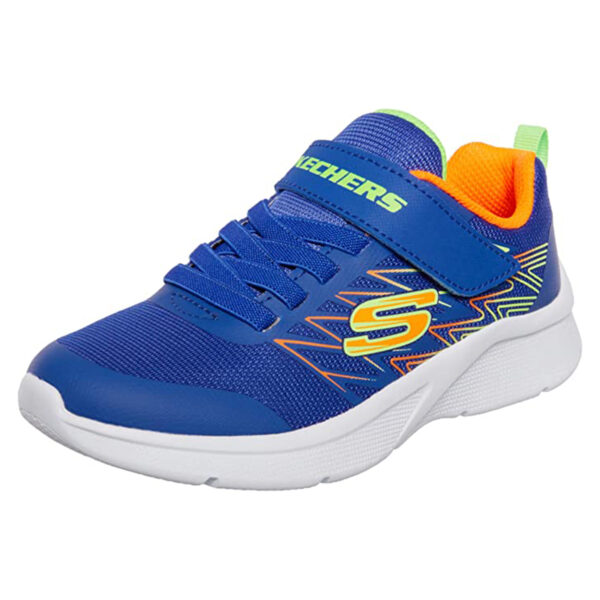 Skechers MICROSPEC TEXLOR Sneakers Kids Blau/orange