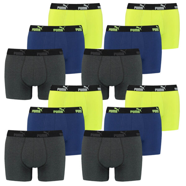 12 er Pack Puma Boxer Boxershorts Herren Unterwäsche sportliche Retro Pants