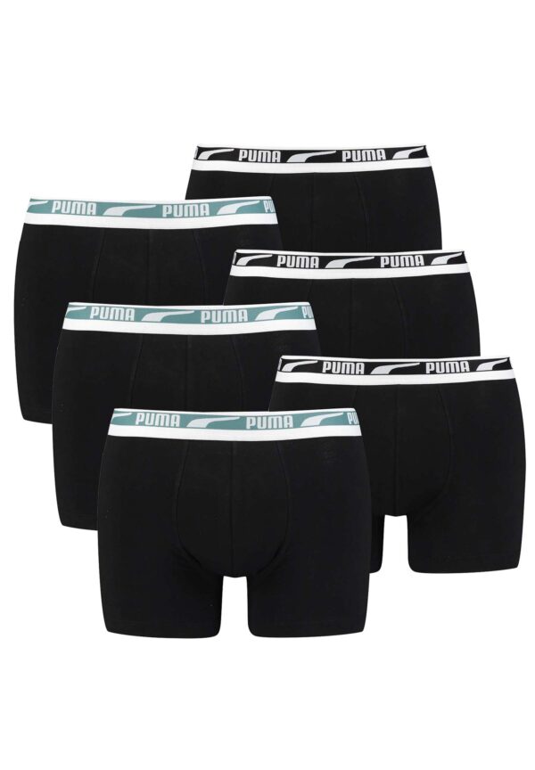 Puma Herren Boxer Boxershorts Men Unterhose Multi Logo Pant Unterwäsche 6er Pack...