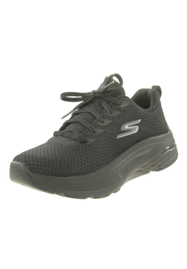 Skechers MAX CUSHIONING ARCH FIT Sneakers Laufschuhe Fitness Damen schwarz 12830...