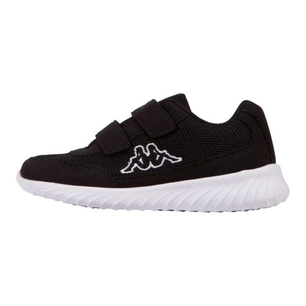 Kappa Jungen Sneaker Kinder Turnschuhe 260647K Schwarz