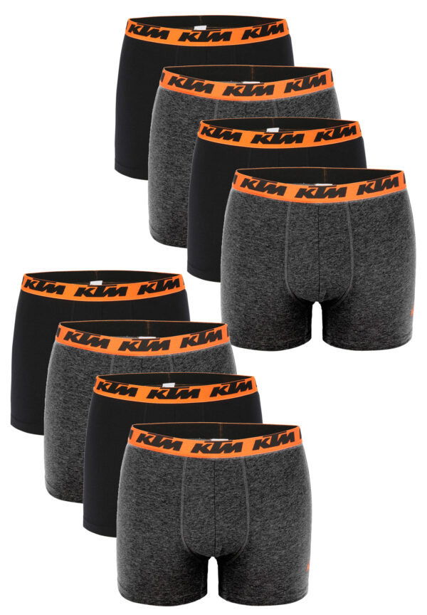 KTM by FREEGUN Boxershorts für Herren Unterwäsche Pant Men´s Boxer 8 er Pack