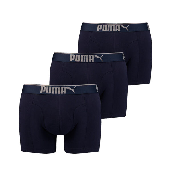 Puma Herren Boxershort Lifestyle Sueded Cotton 3 er Pack