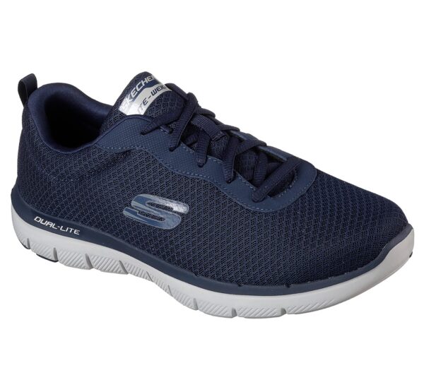 Skechers Sport Mens FLEX ADVANTAGE 2.0 DAYSHOW Sneakers Herren Schuhe Blau