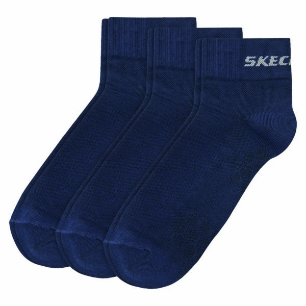 3 Paar Skechers Unisex Quarter Socken SK42017