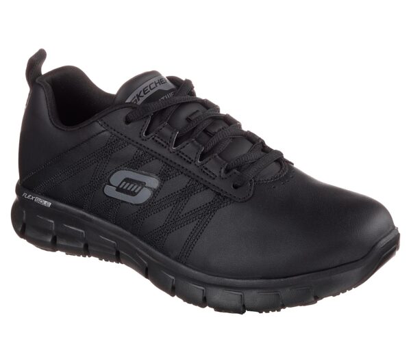 Skechers Damen Arbeitssneaker Work SURE TRACK ERATH - II Sneakers Schuhe Schwarz