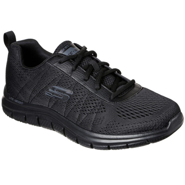 Skechers SPORT MENS TRACK MOULTON Sneakers Herren Schwarz