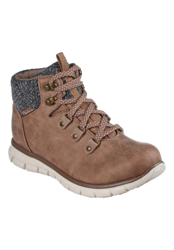 Skechers Damen Synergy - COLD DAZE Stiefelette Sneaker 167200 Taupe