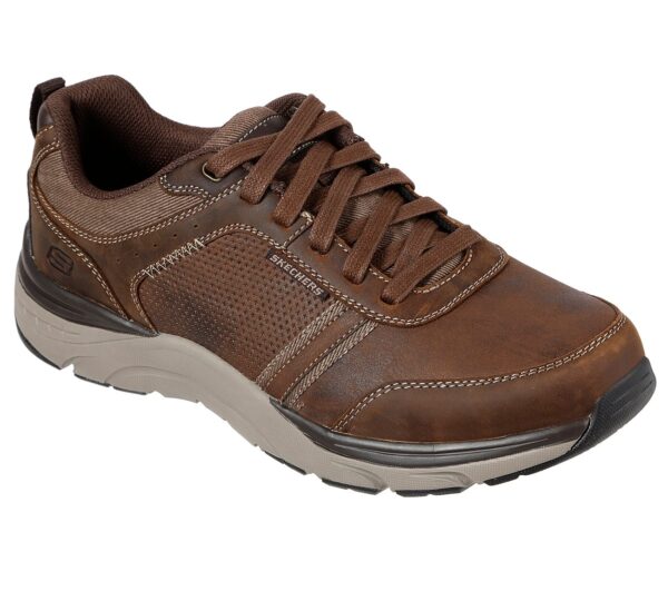 Skechers Men USA SENTINAL LUNDER Halbschuhe Herren Braun