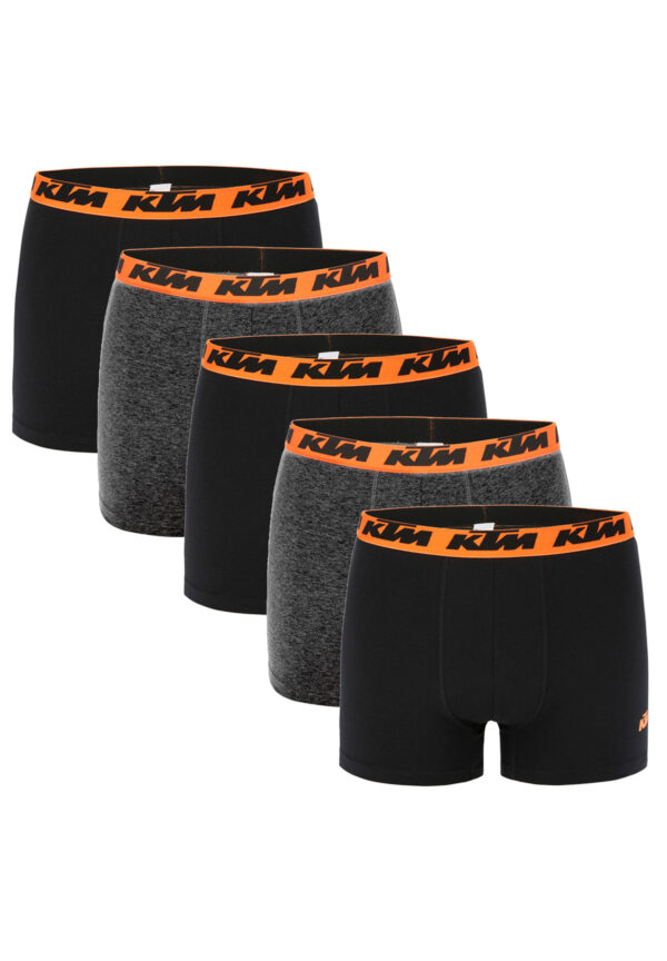 KTM by FREEGUN Boxershorts für Herren Unterwäsche Pant Men´s Boxer 5 er Pack