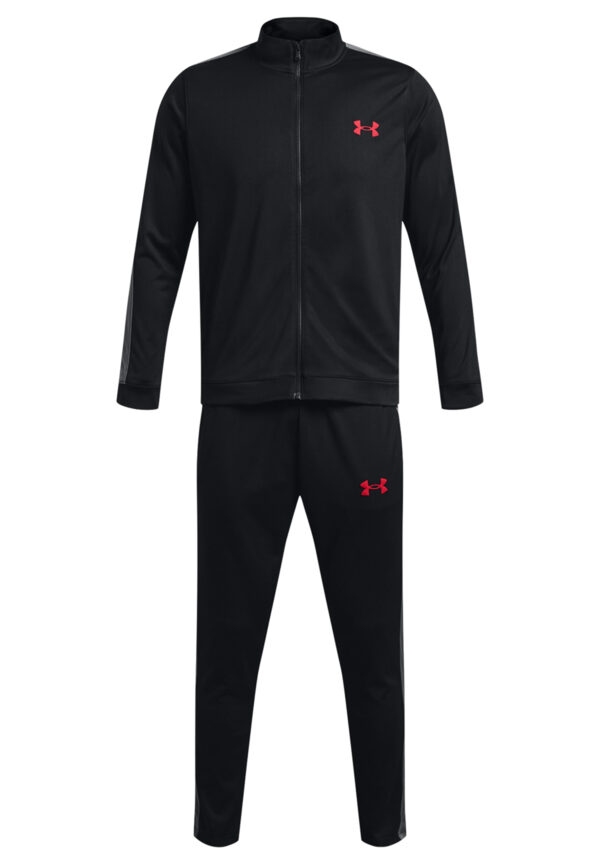 Under Armour Herren Knit Trainingsanzug Jogginganzug 1357139 002 Schwarz / Rot