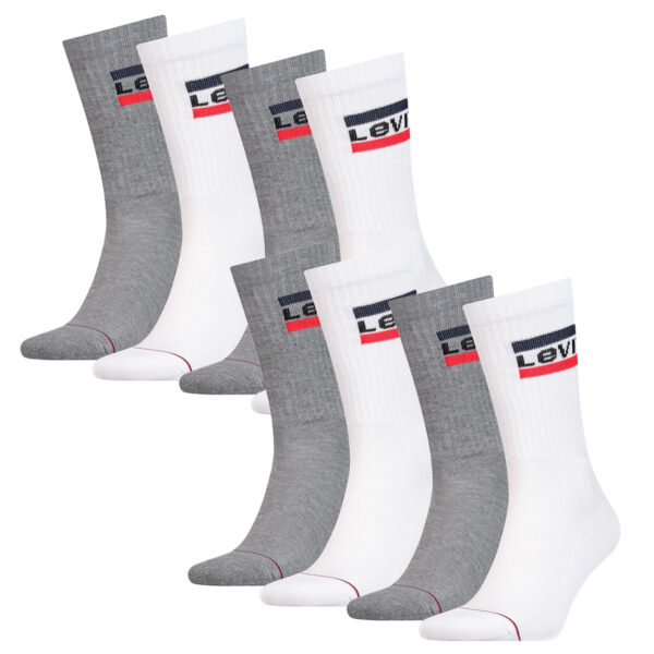 8 Paar Levis 144NDL Regular Cut SPR Unisex Socken Strümpfe 902012001