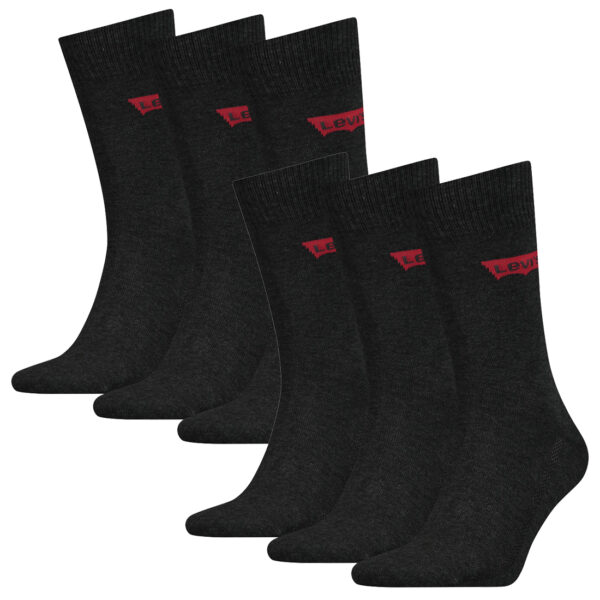 6 Paar Levis 168SF Regular Cut Unisex Socken Sneakersocken Strümpfe 903052001