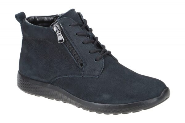 Waldl?ufer M 815802 165 194 dunkel-blau - bequeme Stiefelette f?r Damen