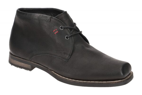 Think GURU 3-000503-0000 schwarz - elegante Stiefelette f?r Herren