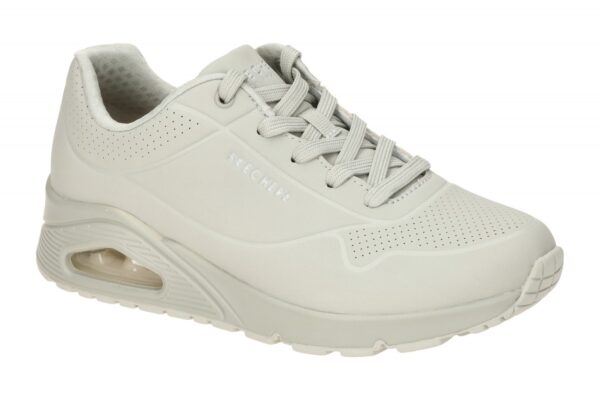 Skechers UNO 73690 OFWT hell-grau - sportliche Halbschuhe f?r Damen