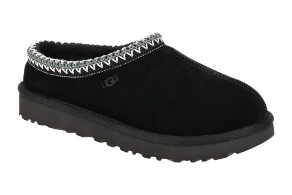 UGG TASMAN 5955 BLK schwarz - bequeme Slipper f?r Damen