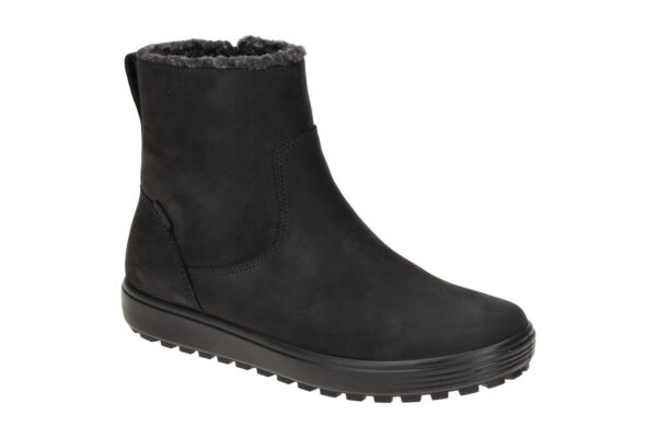 Ecco SOFT 7 TRED BOOT WP 45075302001 schwarz - Winterstiefelette f?r Damen