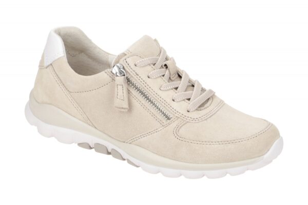 Gabor ROLLINGSOFT 46.968.33 beige - bequeme Halbschuhe f?r Damen