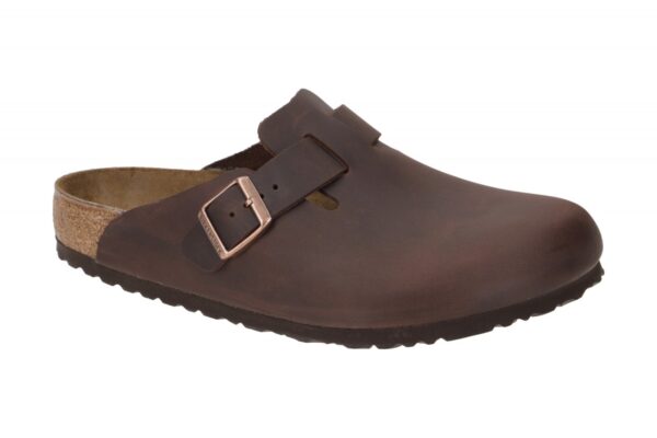 Birkenstock BOSTON BS 860131 dunkel-braun - UNISEX Damen- und Herrenschuhe