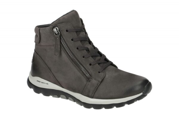 Gabor ROLLING SOFT 96.868.39 dunkel-grau - bequeme Stiefelette f?r Damen