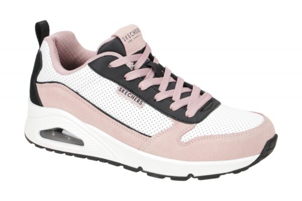 Skechers UNO 177105 PKBK rose - sportliche Halbschuhe f?r Damen