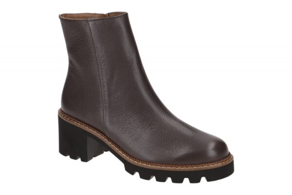 Paul Green 8018-01x dunkel-braun - elegante Stiefelette f?r Damen