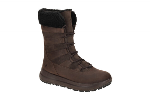 Ecco SOLICE 42021358290 dunkel-braun - Winterstiefelette f?r Damen