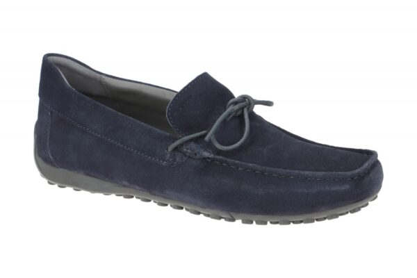 Geox SNAKE MOC U3507D 00022C4002 dunkel-blau - bequeme Slipper f?r Herren