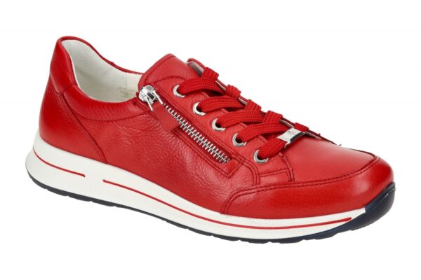 ara OSAKA 12-54801 03 rot - bequeme Halbschuhe f?r Damen