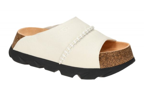 UGG SUNSKIP SLIDE 1152695 OFW wei? - Pantolette f?r Damen