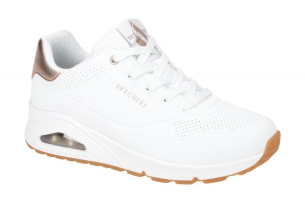 Skechers UNO 177094 WHT wei? - sportliche Halbschuhe f?r Damen