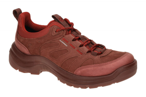 Ecco OFFROAD WP 82238361028 rot - bequeme Halbschuhe f?r Damen