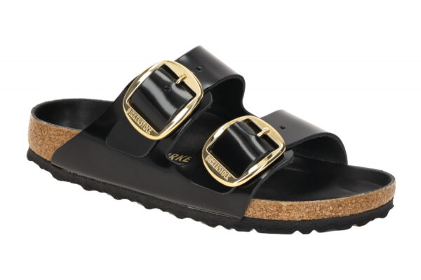 Birkenstock ARIZONA BIG BUCKLE 1021476 schwarz - Pantolette f?r Damen